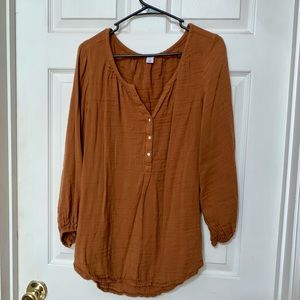 Old Navy gauze blouse